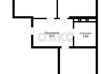 Фото №3: 2-комнатная квартира 57 м² - Краснодар, мкр. жилой комплекс Свобода, ул. Домбайская, 55