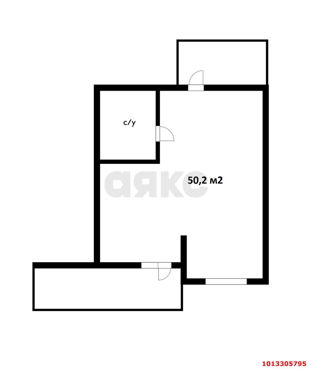 Фото №6: Торговое помещение 50&nbsp;м², 1/19&nbsp;эт. - Краснодар, Прикубанский внутригородской округ, имени Петра Метальникова, мкр. ЖК Лучший, ул. Ростовское шоссе, 30/6к3