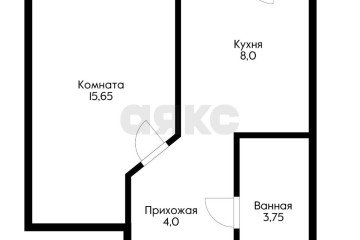 Фото №1: 1-комнатная квартира 33 м² - Краснодар, мкр. жилой комплекс Светлый, ул. Московская, 144к1