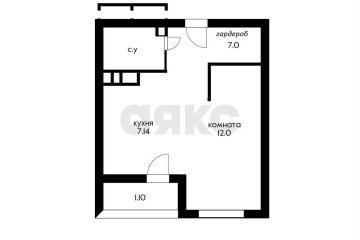 Фото №2: 1-комнатная квартира 32 м² - Краснодар, мкр. жилой комплекс Фонтаны, ул. Воронежская, 47Д