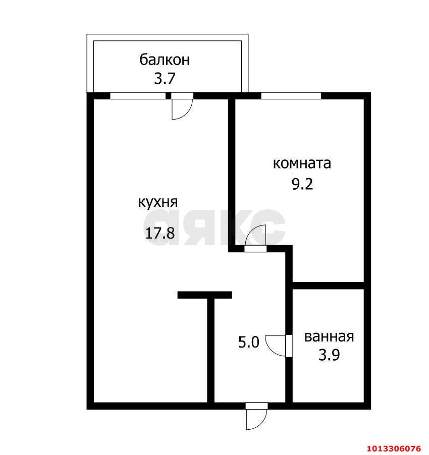 Фото №10: 1-комнатная квартира 39 м² - Краснодар, Гидростроителей, ул. Гидростроителей, 62к3