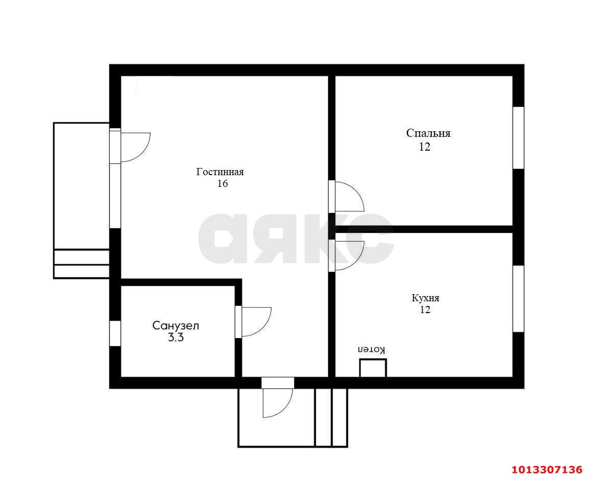 Фото №10: Дом 43 м² + 2 сот. - Южный, коттеджный  Южная столица, пер. Октябрьский, 12