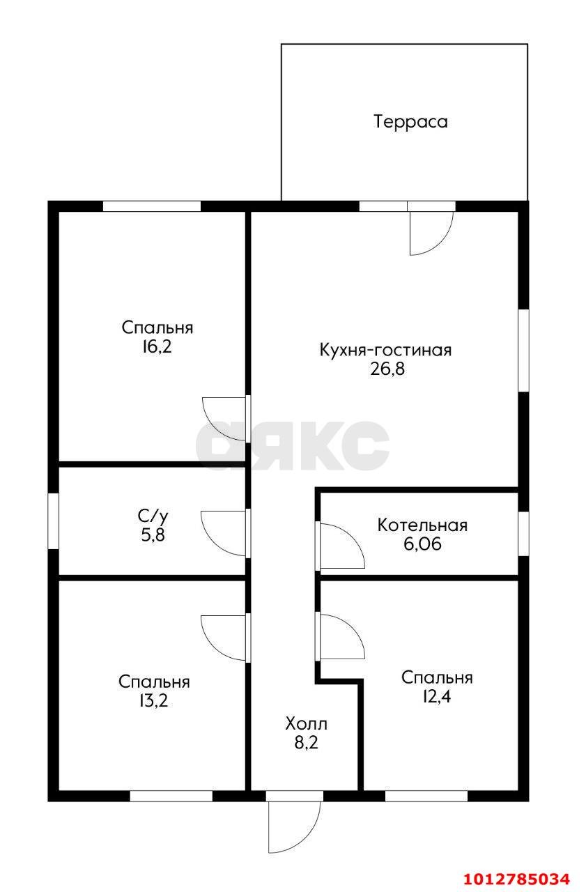 Фото №14: Дом 100 м² + 6 сот. - Тугургой, ул. Шоссейная, 23