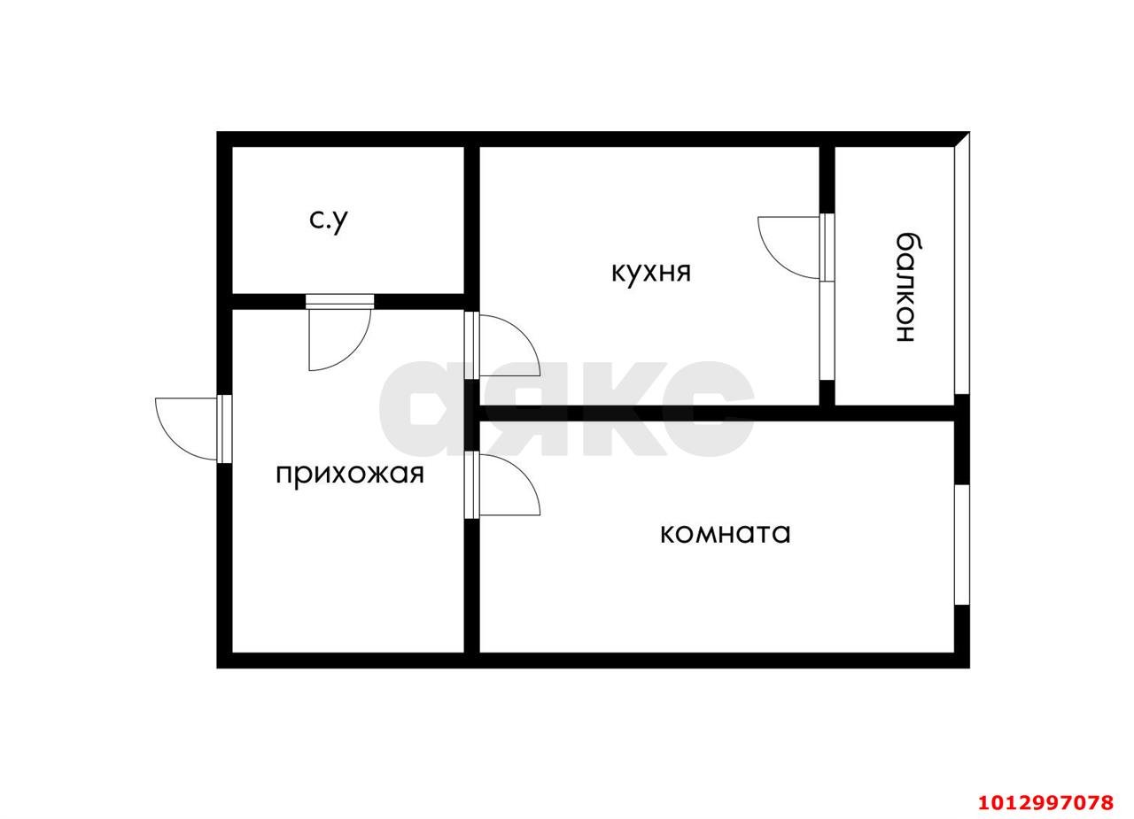 Фото №7: 1-комнатная квартира 32 м² - Краснодар, Калинино, ул. Есаульская, 57