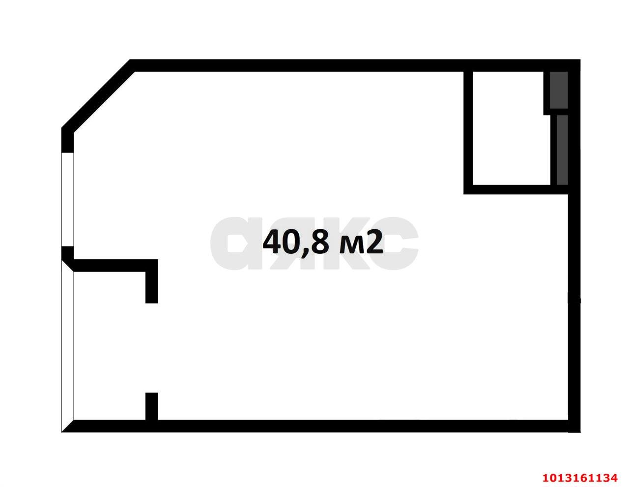 Фото №3: Торговое помещение 41 м² - Краснодар, Пашковский, ул. Леонида Лаврова, 8к1ск2