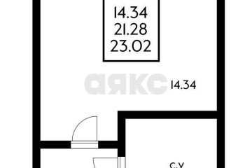 Фото №4: Студия 23 м² - Краснодар, мкр. жилой комплекс Ural, ул. Уральская, 87/7