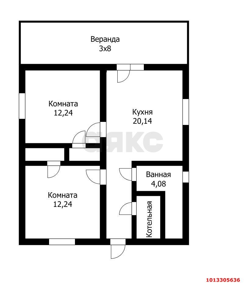 Фото №9: Дом 65 м² + 4 сот. - СНТ Кубаночка-Белозёрный, Прикубанский внутригородской округ, ул. Ягодная, 233