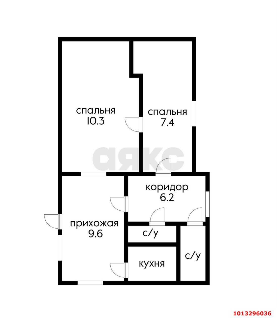 Фото №11: Часть дома 67 м² + 2 сот. - Краснодар, Кожзавод, ул. Володи Головатого, 61