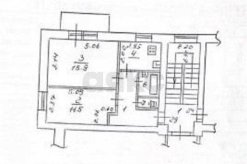 Фото №3: 2-комнатная квартира 46 м² - Краснодар, мкр. Центральный, ул. Хакурате, 10к2