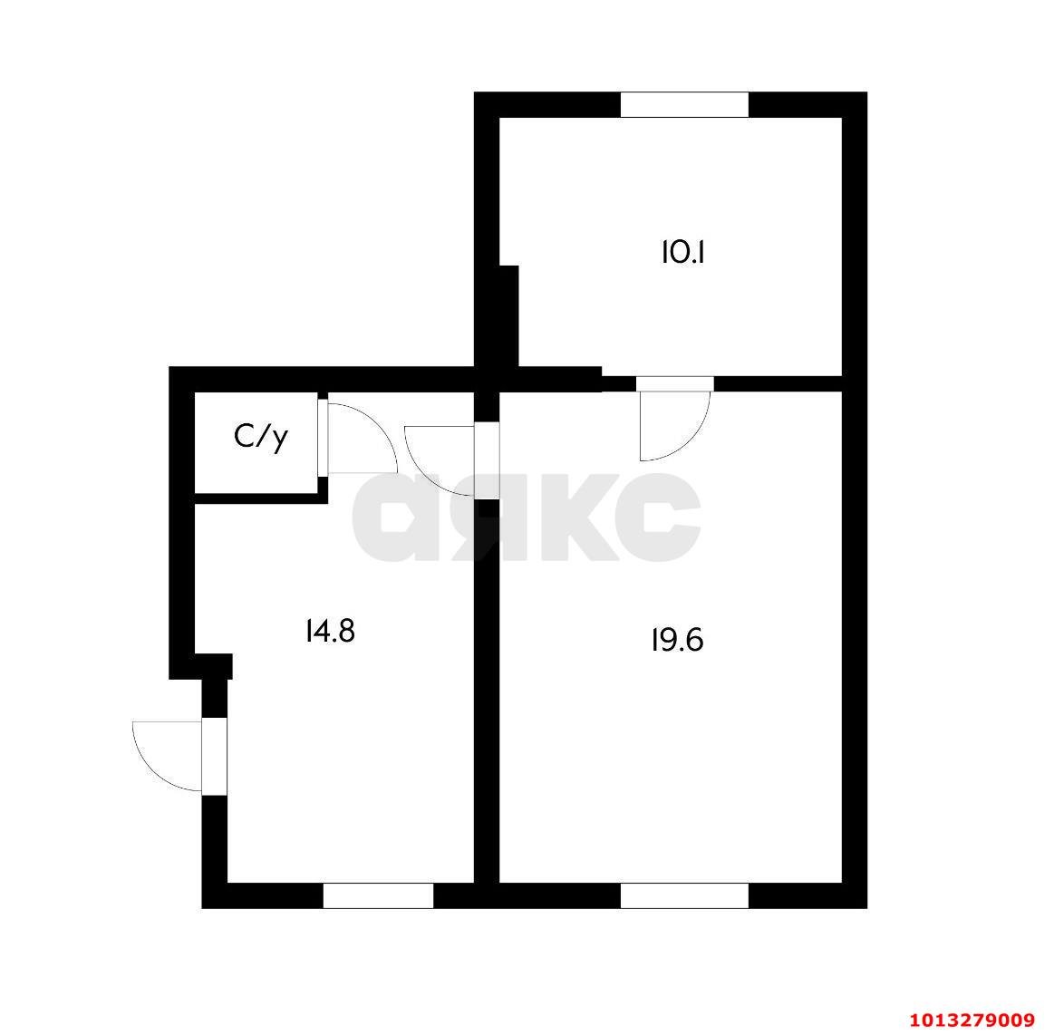 Фото №6: 2-комнатная квартира 44 м² - Краснодар, Центральный, ул. Горького, 129