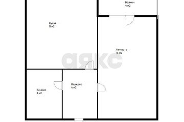 Фото №2: 1-комнатная квартира 38 м² - Новая Адыгея, мкр. жилой комплекс Мега, ул. Бжегокайская, 90/3к3