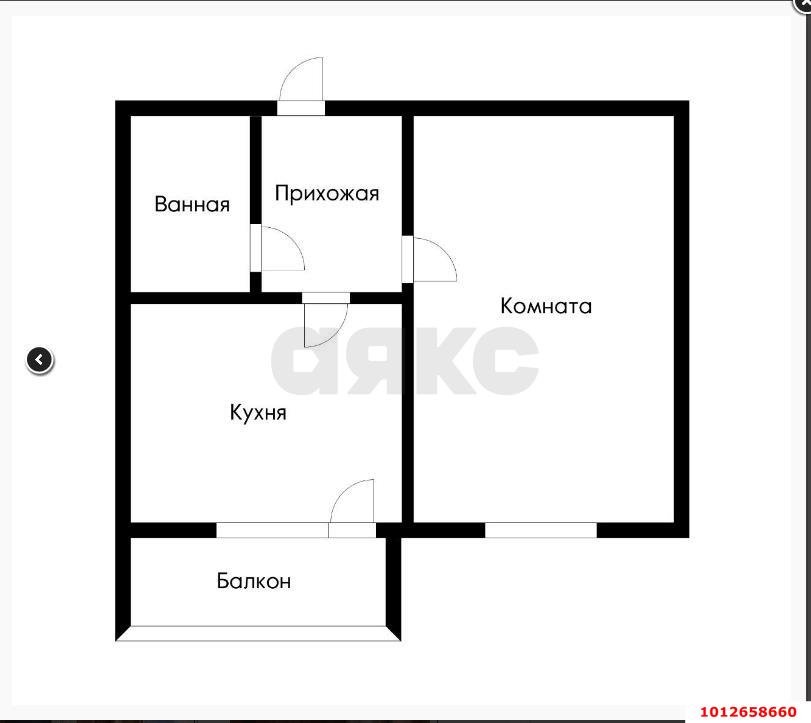 Фото №10: 1-комнатная квартира 50 м² - Краснодар, Музыкальный, пр-д Ангарский, 13