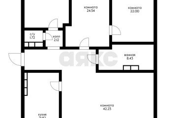 Фото №3: 4-комнатная квартира 154 м² - Краснодар, мкр. Центральный, ул. Володи Головатого, 302