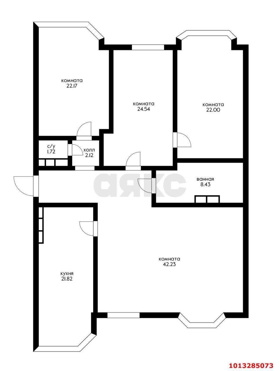 Фото №20: 4-комнатная квартира 154 м² - Краснодар, Центральный, ул. Володи Головатого, 302