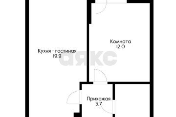 Фото №3: 1-комнатная квартира 41 м² - Краснодар, мкр. жилой комплекс Сказка Град, 