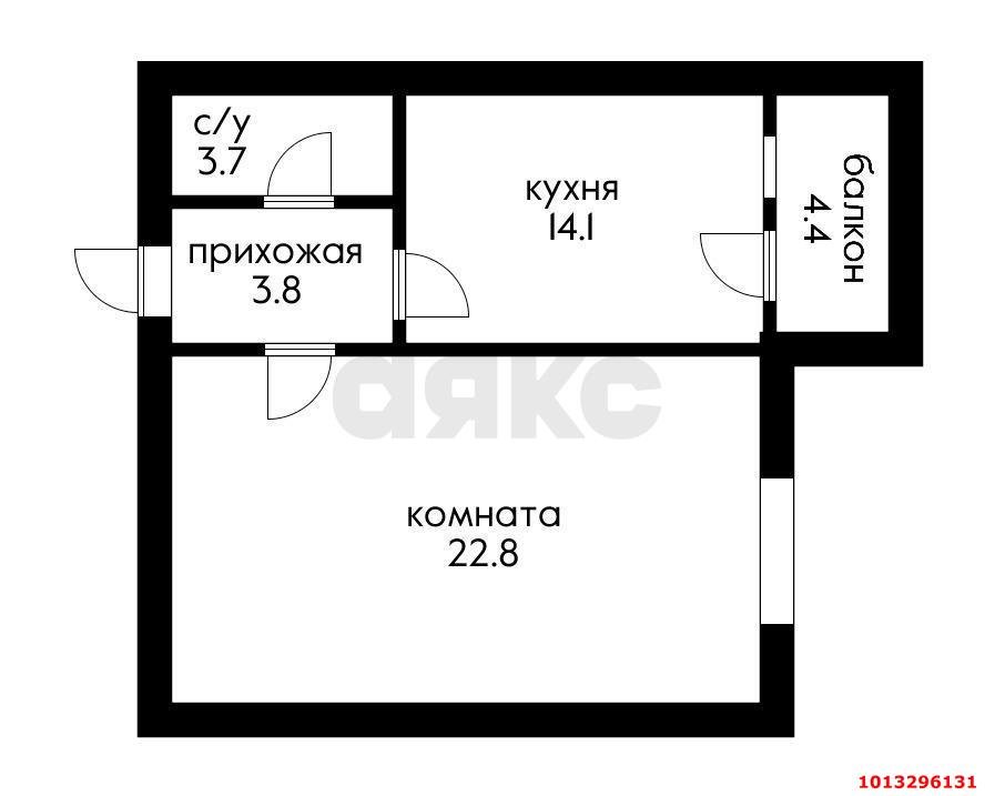 Фото №14: 1-комнатная квартира 48 м² - Краснодар, жилой комплекс Пересвет-Карасунский, ул. Сормовская, 218