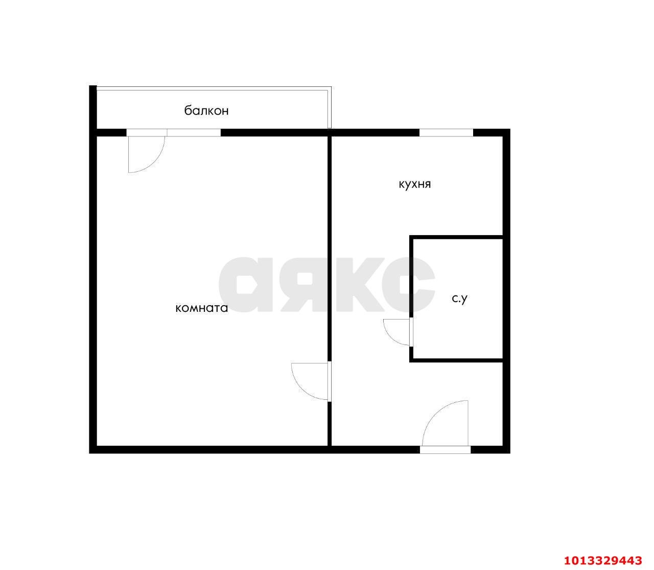 Фото №5: 1-комнатная квартира 35 м² - Краснодар, Гидростроителей, ул. Гидростроителей, 31