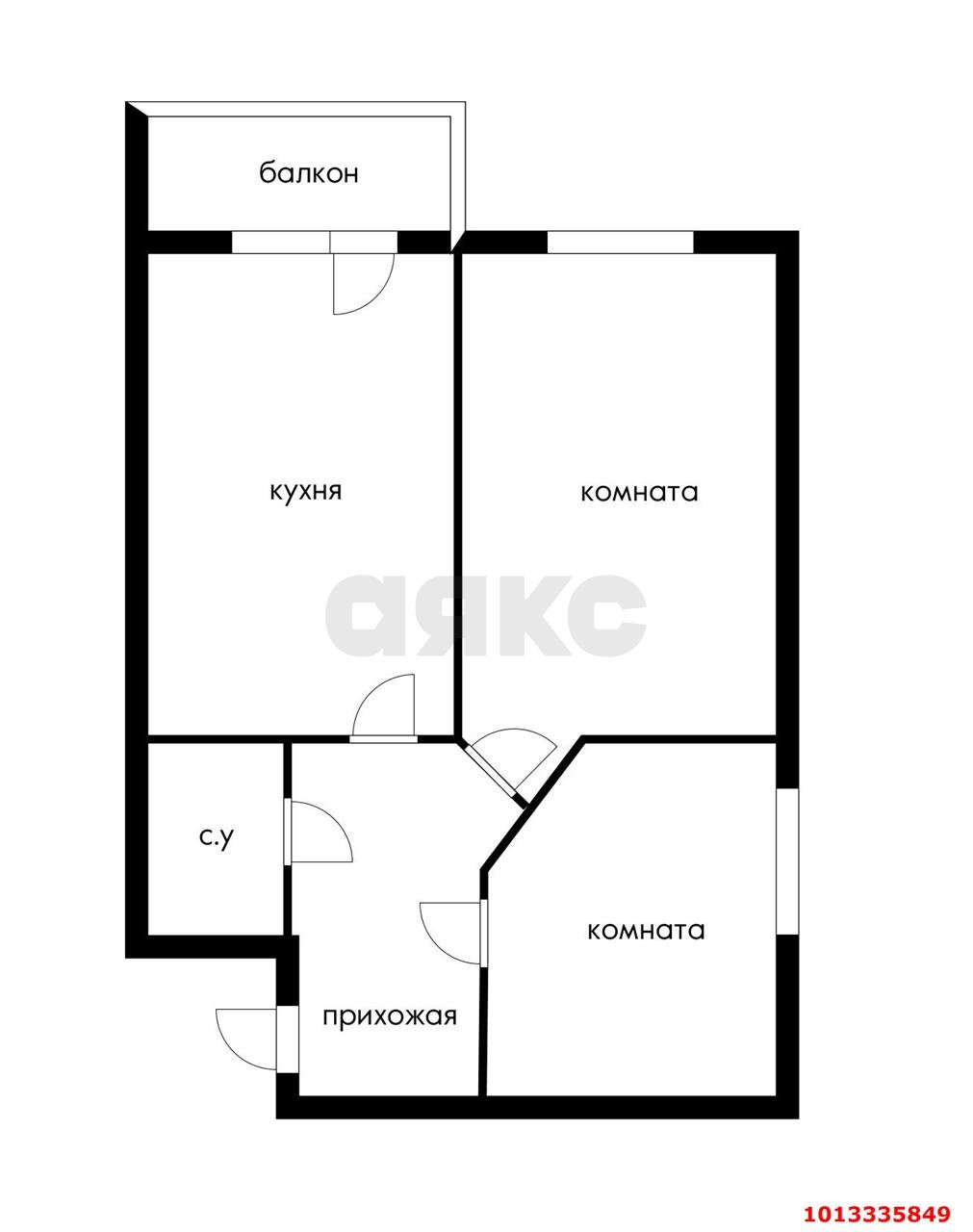 Фото №9: 2-комнатная квартира 51 м² - Российский, Прикубанский внутригородской округ, ул. Куликова Поля, 5