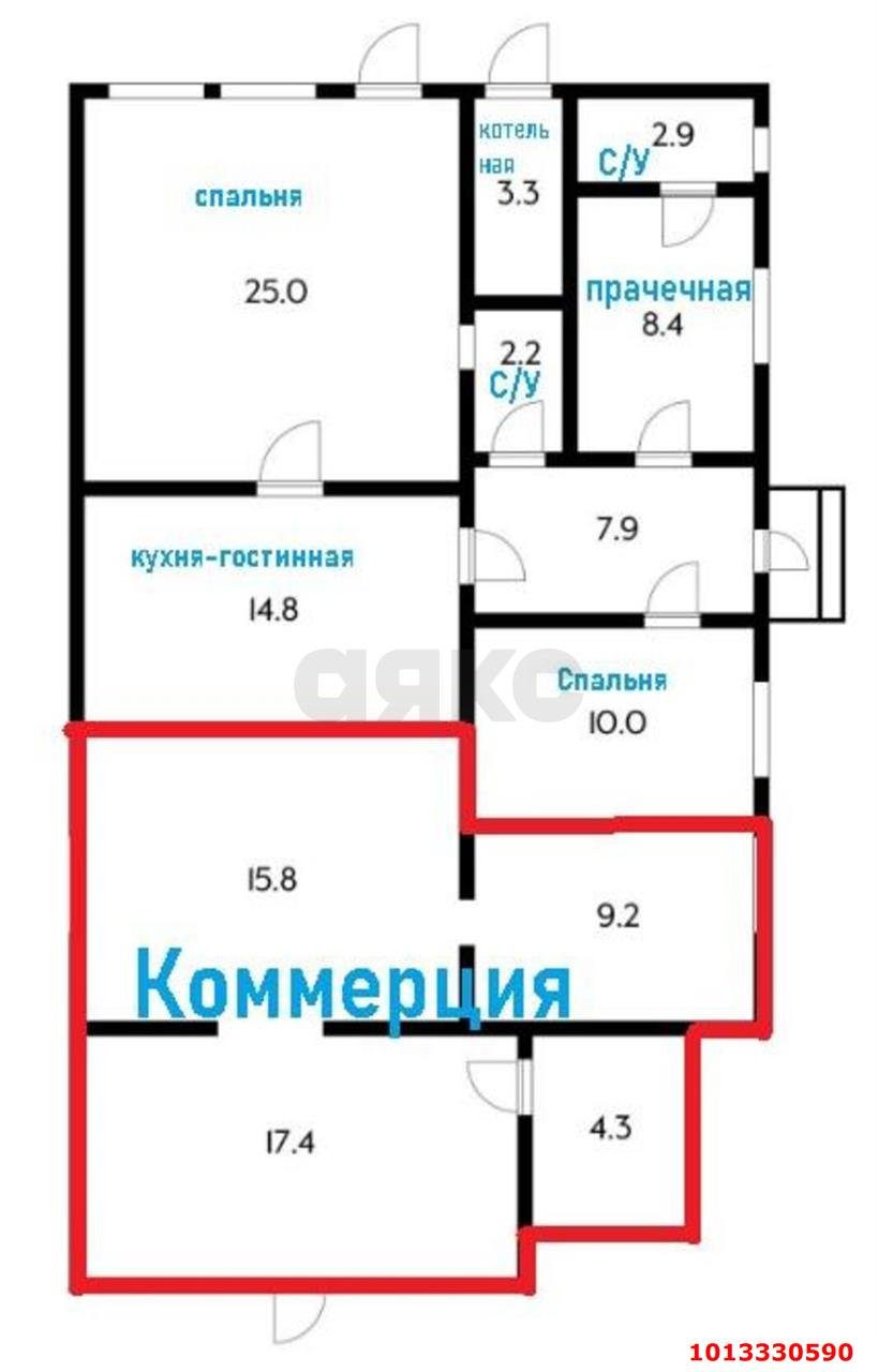 Фото №18: Дом 97 м² + 5 сот. - Краснодар, Славянский, ул. имени Баумана, 18