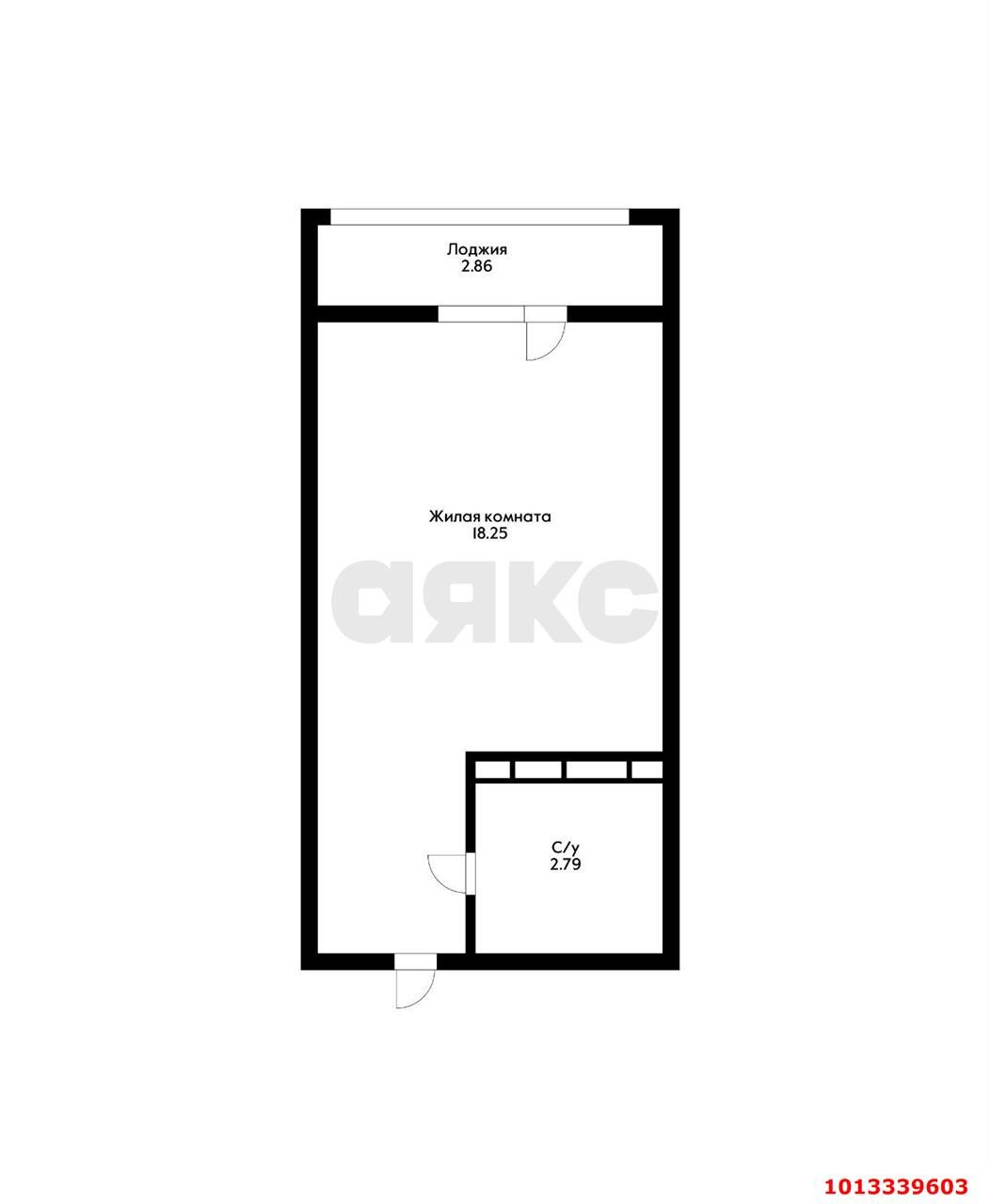 Фото №8: Студия 22 м² - Краснодар, Славянский, ул. Заполярная, 45