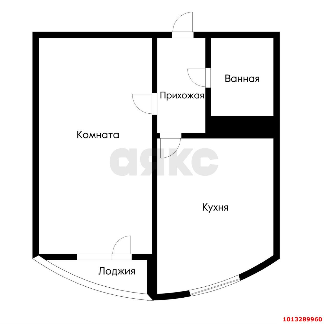 Фото №13: 1-комнатная квартира 36&nbsp;м², 8/9&nbsp;эт. - Краснодар, Прикубанский внутригородской округ, ЖК На Красных Партизан, мкр. Славянский, ул. Заполярная, 35к12
