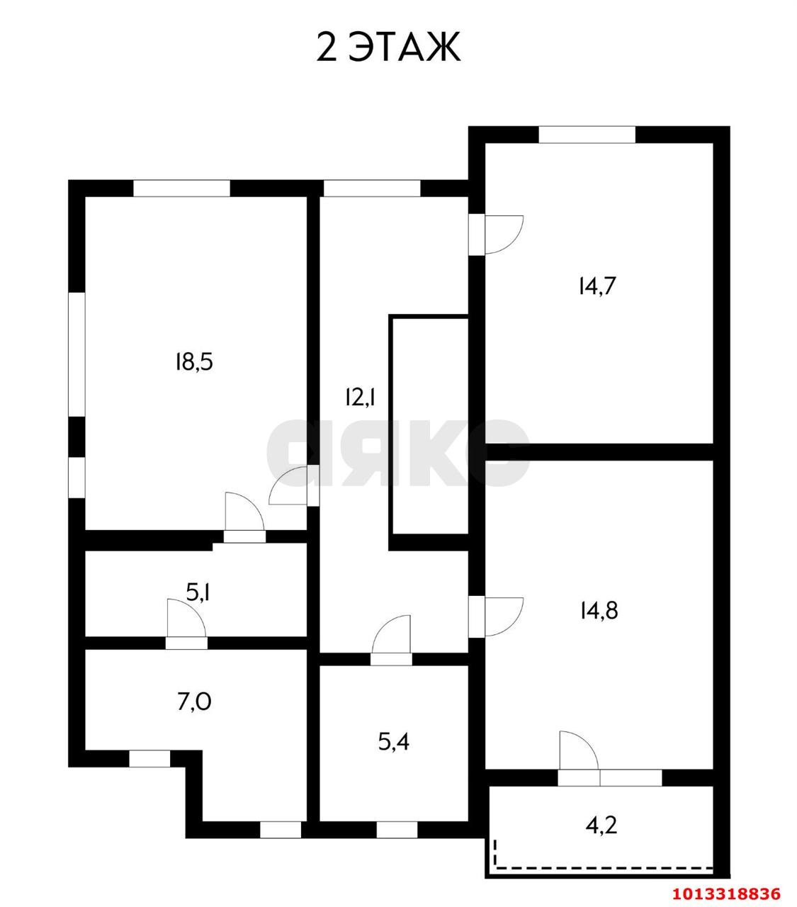 Фото №13: 5+-комнатная квартира 154 м² - Краснодар, жилой комплекс Германия, ул. Вагнера, 3к1