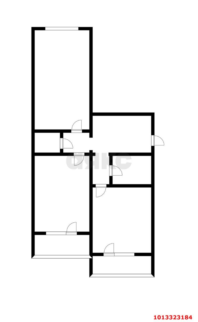 Фото №8: 2-комнатная квартира 64 м² - Краснодар, жилой комплекс Квартал № 6, ул. имени 75-летия Победы, 26/1