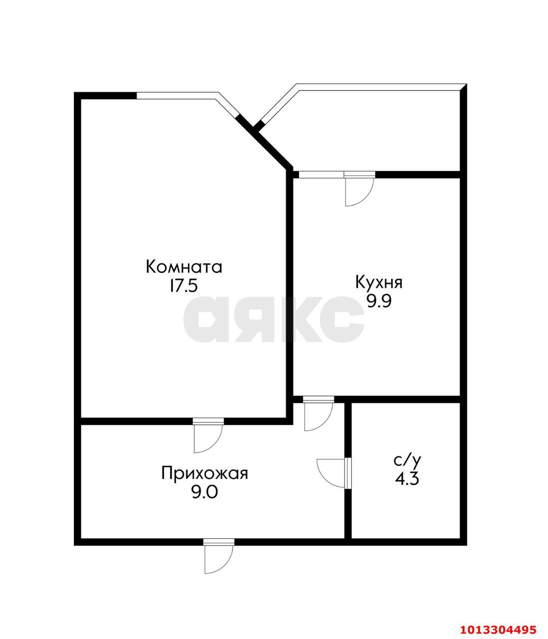 Фото №16: 1-комнатная квартира 40 м² - Краснодар, жилой комплекс Сказка Град, ул. имени В.Н. Мачуги, 166А