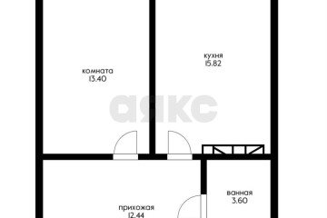 Фото №5: 1-комнатная квартира 54 м² - Краснодар, мкр. Черёмушки, ул. Вишняковой, 1/23к1