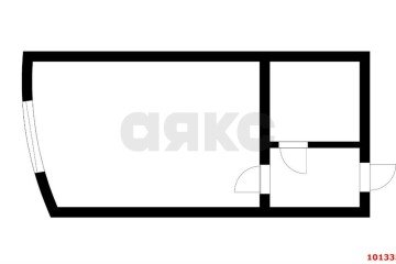 Фото №5: Студия 17 м² - Агой, мкр. гостиничный комплекс Радуга, 10И