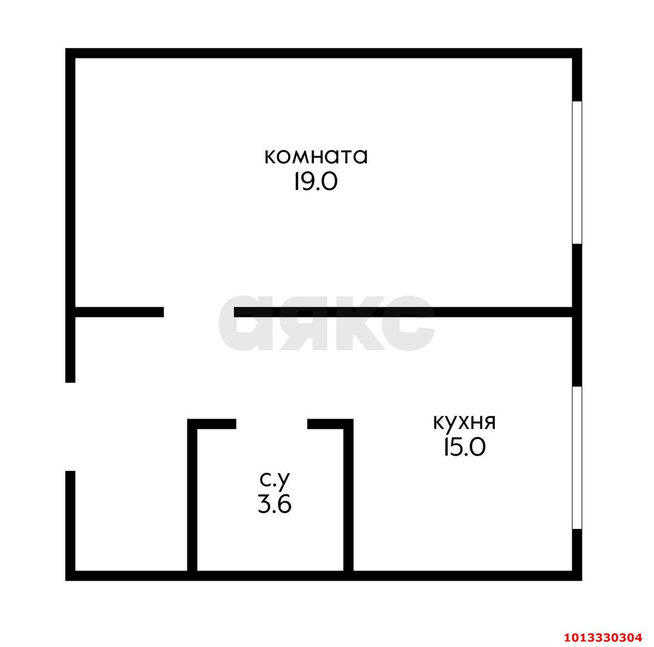 Фото №8: 1-комнатная квартира 37 м² - Краснодар, Прикубанский внутригородской округ, ул. Тепличная, 100