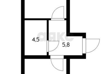 Фото №3: 1-комнатная квартира 44 м² - Российский, мкр. Прикубанский внутригородской округ, ул. Тепличная