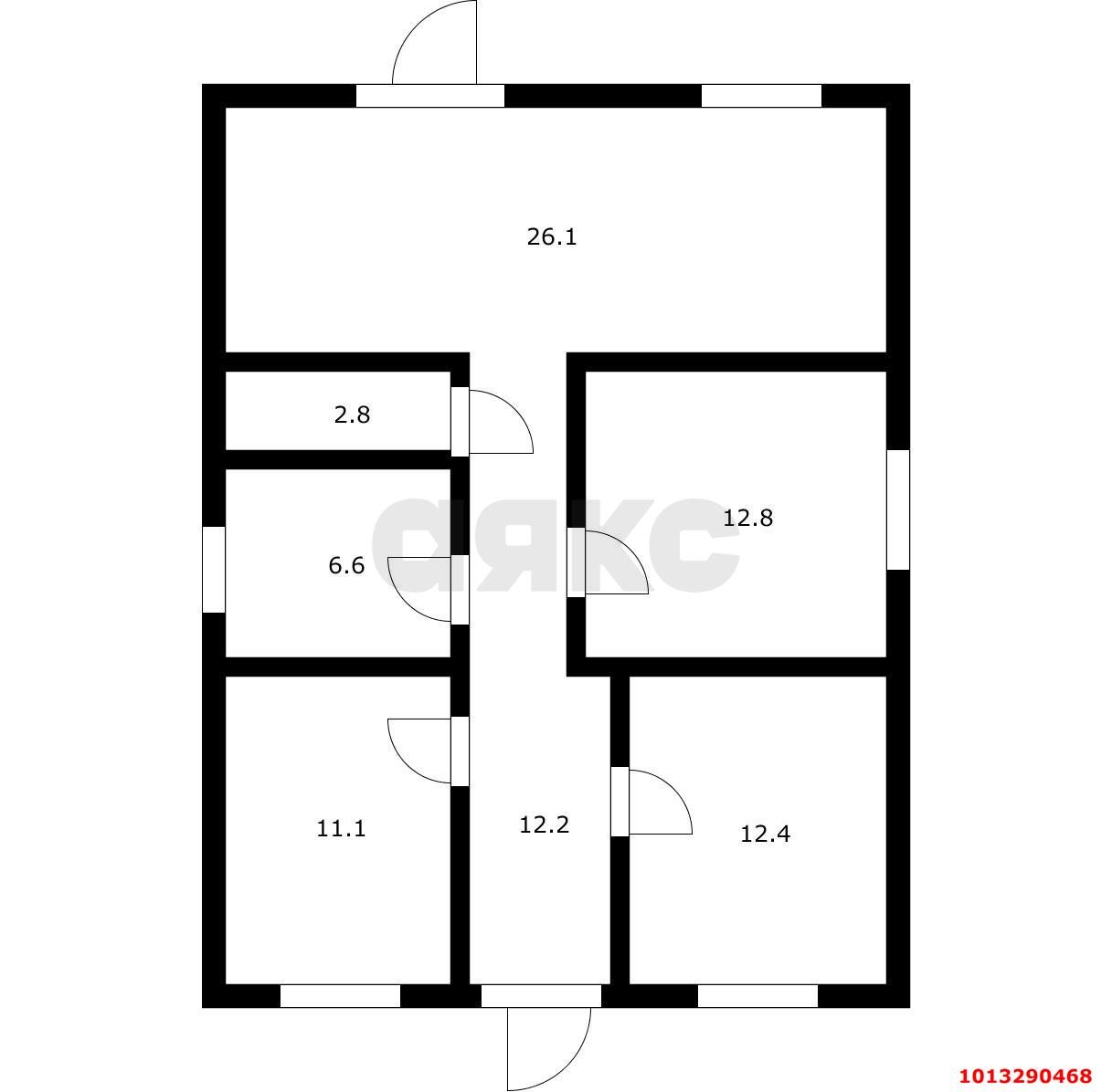 Фото №7: Дом 100 м² + 4.69 сот. - Солнечное, Прикубанский внутригородской округ, ул. Ромашковая, 45