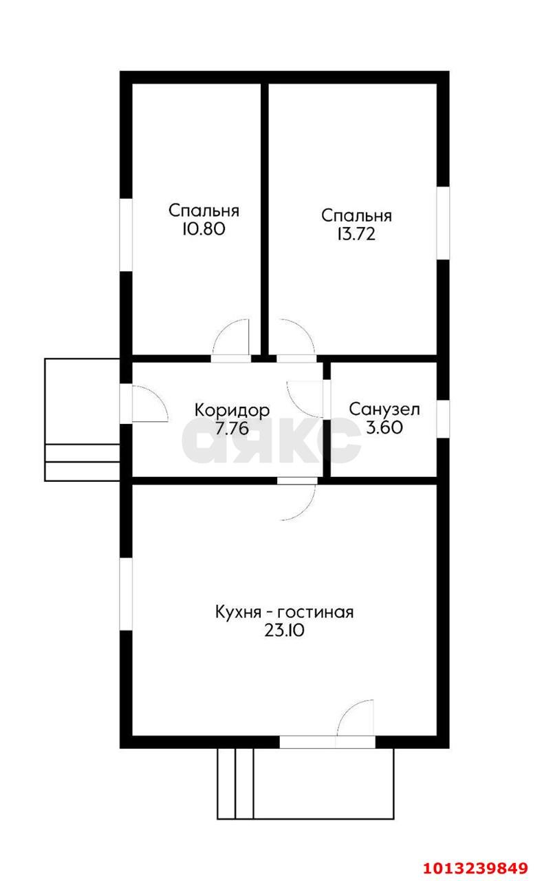 Фото №6: Дом 60 м² + 6.84 сот. - Краснодар, коттеджный  Крепость, ул. Курчанская, 1