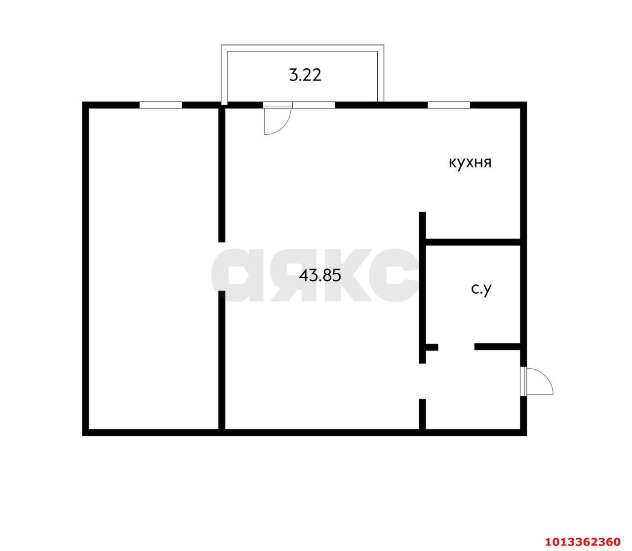 Фото №17: 2-комнатная квартира 47 м² - Краснодар, Центральный, ул. Щорса, 47