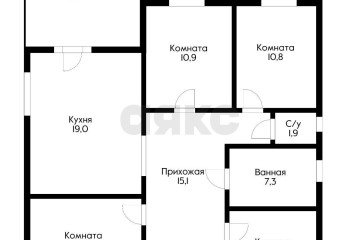 Фото №2: Дом 91 м² - Елизаветинская, ст Башмачок, ул. Клубничная, 90