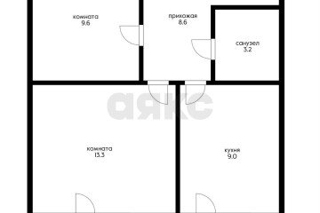 Фото №2: 2-комнатная квартира 50 м² - Новая Адыгея, мкр. жилой комплекс Мега, ул. Бжегокайская, 90/5к4