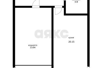 Фото №3: 1-комнатная квартира 55 м² - Краснодар, мкр. жилой комплекс Краснодар Сити, ул. Шоссе Нефтяников, 18к4