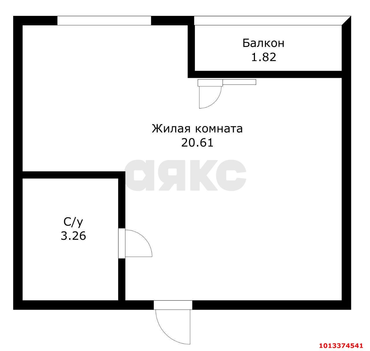 Фото №9: Студия 30 м² - Краснодар, Славянский, ул. Заполярная, 39к4