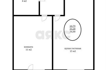 Фото №3: 1-комнатная квартира 36 м² - Берёзовый, мкр. жилой комплекс Огурцы, ул. Целиноградская, 2И