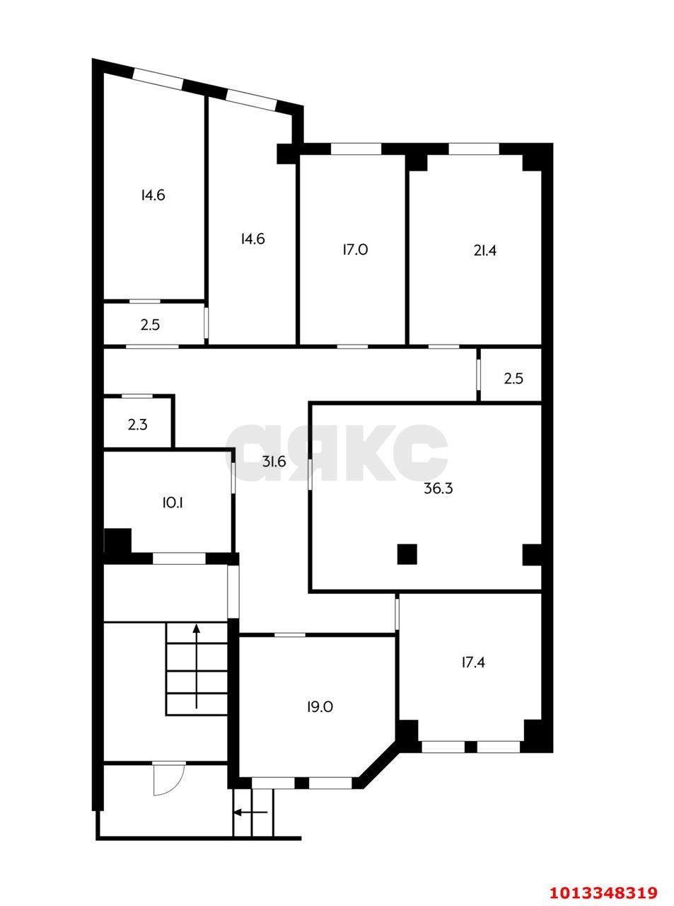 Фото №6: Офисное помещение 190 м² - Краснодар, Центральный, ул. Красина, 9/1к3