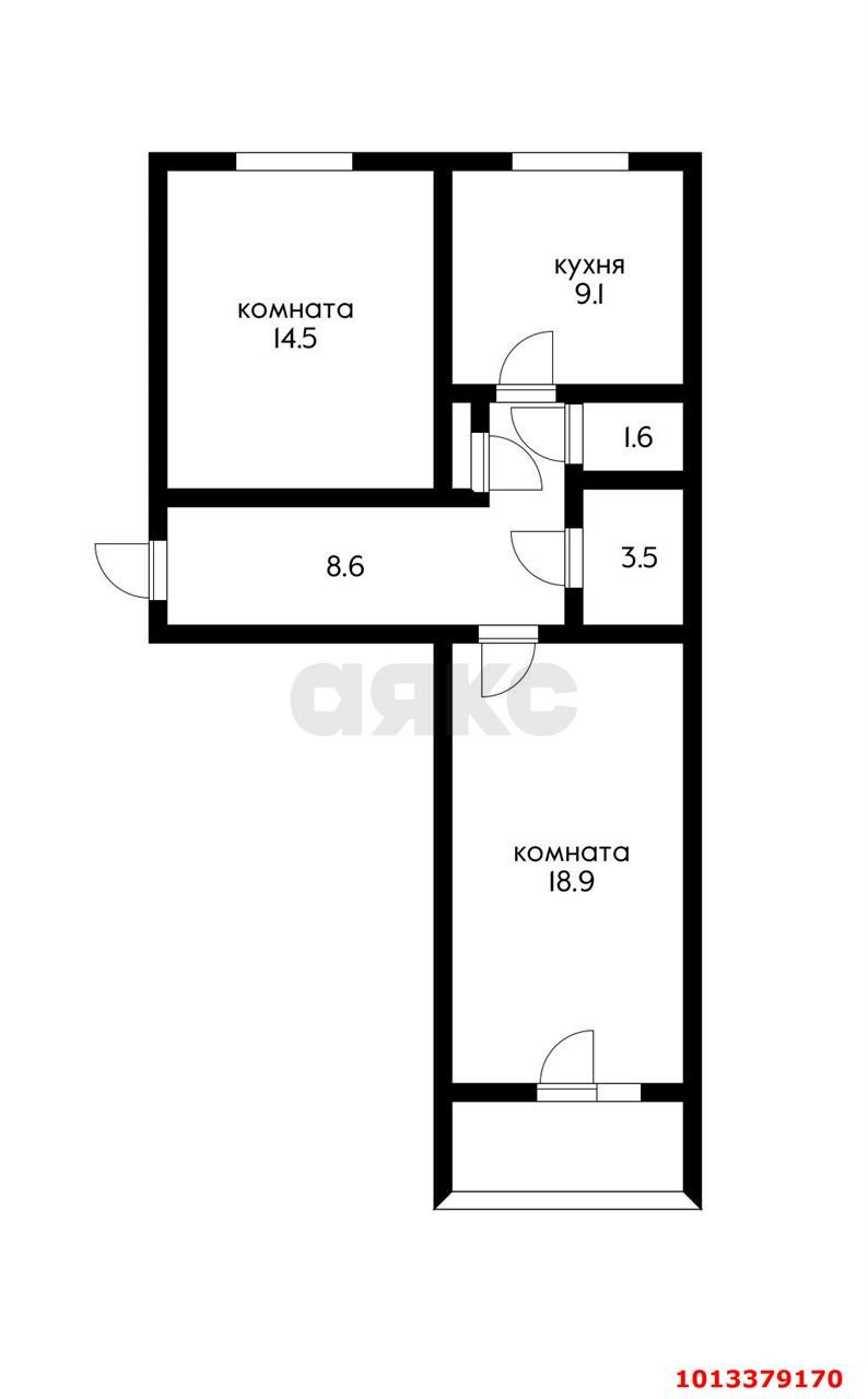 Фото №14: 2-комнатная квартира 59 м² - Краснодар, Центральный, ул. Советская, 40