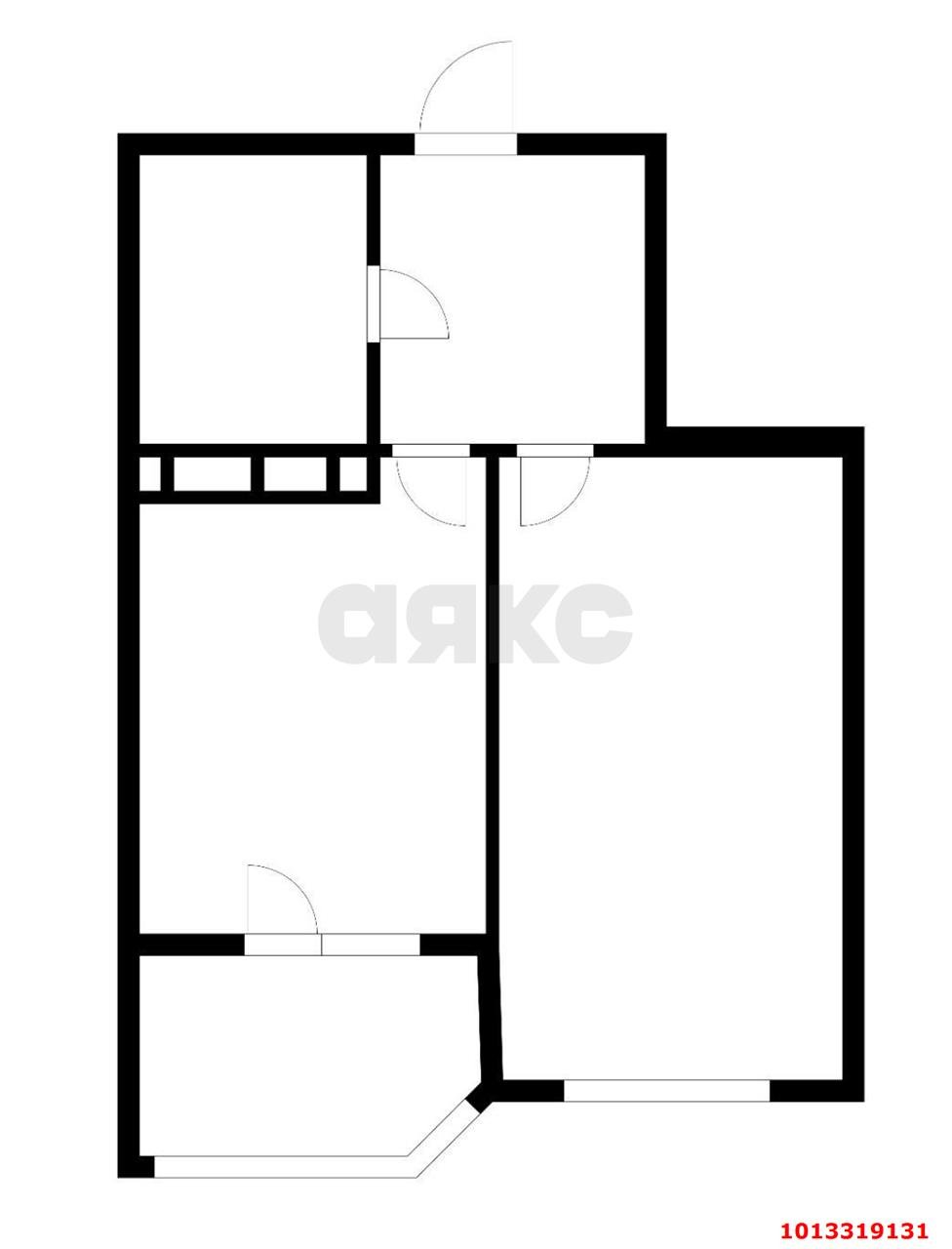 Фото №14: 1-комнатная квартира 38 м² - Краснодар, Губернский, ул. им. Героя Яцкова И.В., 19