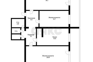 Фото №2: 3-комнатная квартира 90 м² - Краснодар, мкр. Западный внутригородской округ, ул. Красная, 41