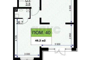 Фото №4: Торговое помещение 47 м² - Краснодар, мкр. жилой комплекс Ракурс, ул. имени Героя Ростовского, 8