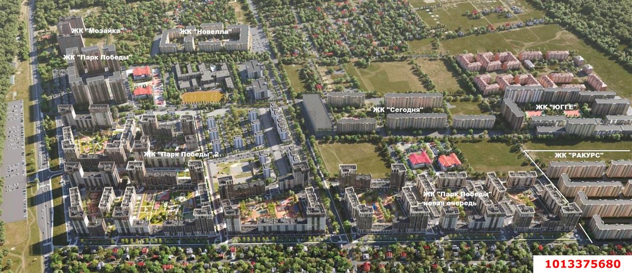 Фото №3: Торговое помещение 46&nbsp;м², 1/16&nbsp;эт. - Краснодар, Прикубанский внутригородской округ, мкр. жилой комплекс Ракурс, ул. имени Героя Ростовского, 8к7