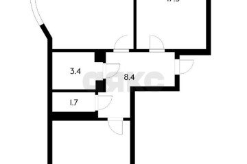 Фото №2: 2-комнатная квартира 79 м² - Краснодар, мкр. Камвольно-суконный Комбинат, ул. Максима Горького, 30