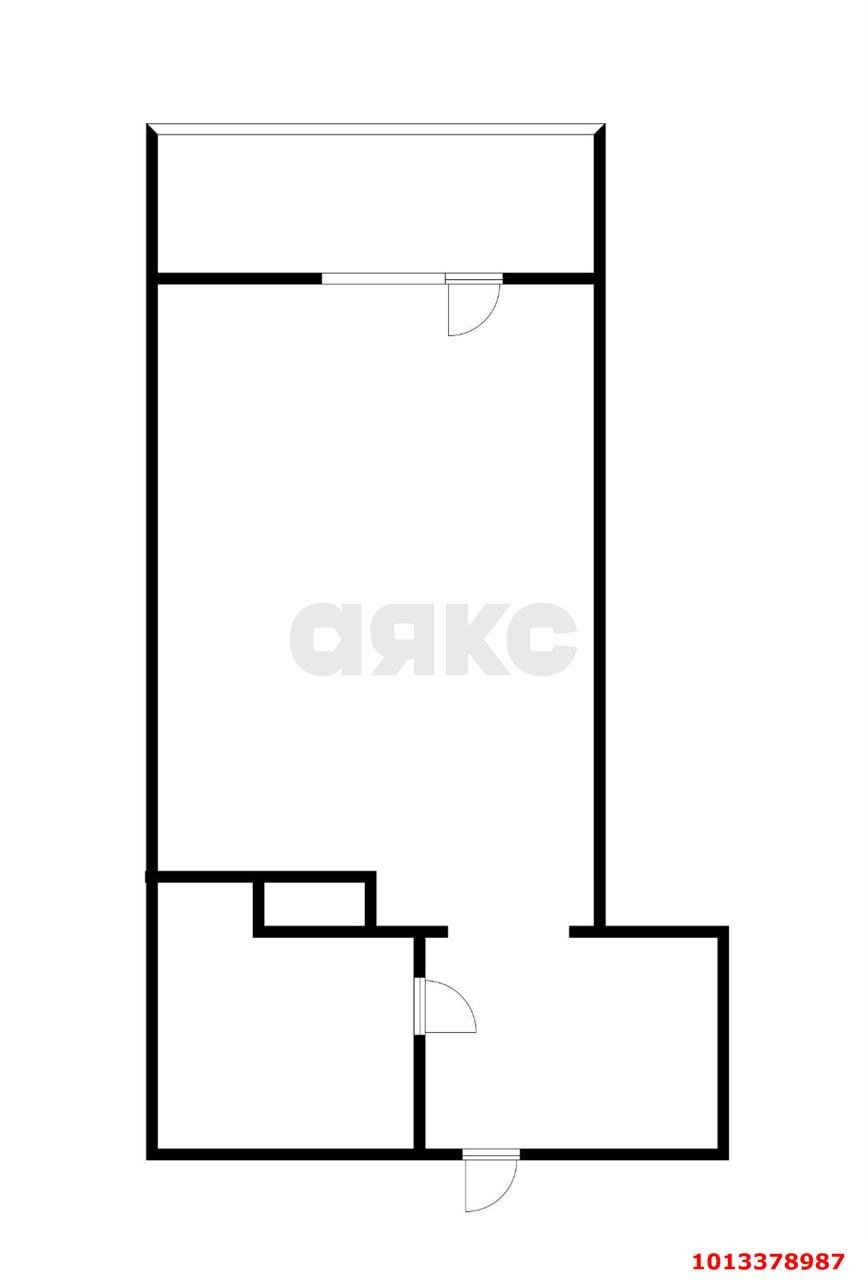 Фото №17: Студия 25 м² - Краснодар, жилой комплекс Самолёт-4, ул. Ивана Беличенко, 89