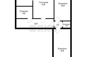 Фото №1: 3-комнатная квартира 62 м² - Краснодар, мкр. Черёмушки, ул. Ставропольская, 236