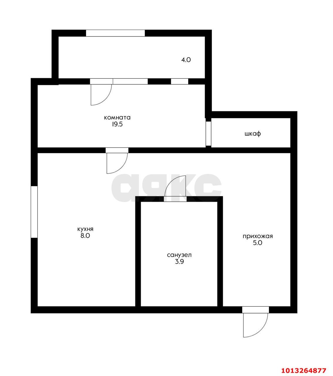 Фото №10: 1-комнатная квартира 39 м² - Краснодар, Сельскохозяйственный Институт, ул. Минская, 91